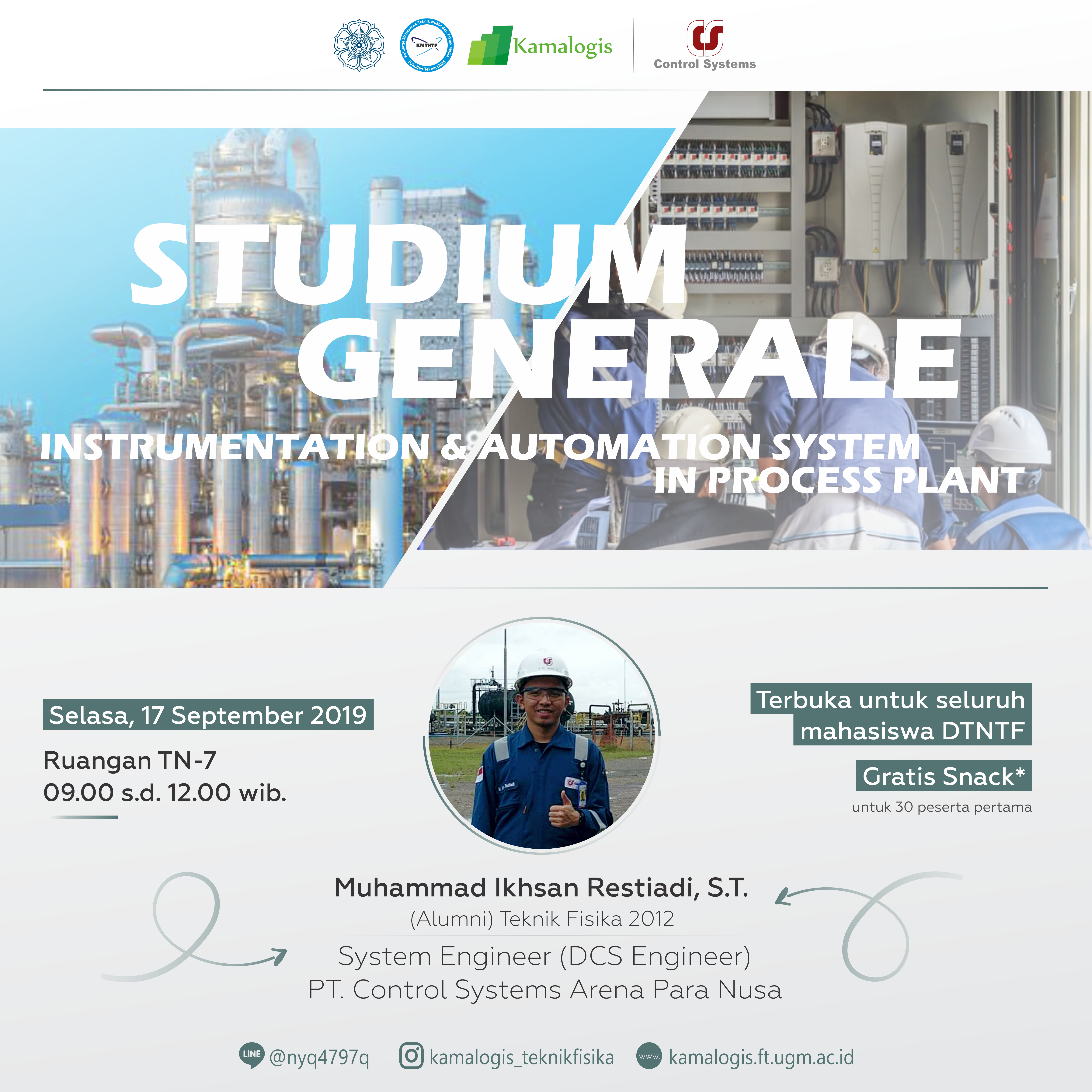 Studium Generale: Instrumentation & Automation System in Process Plant